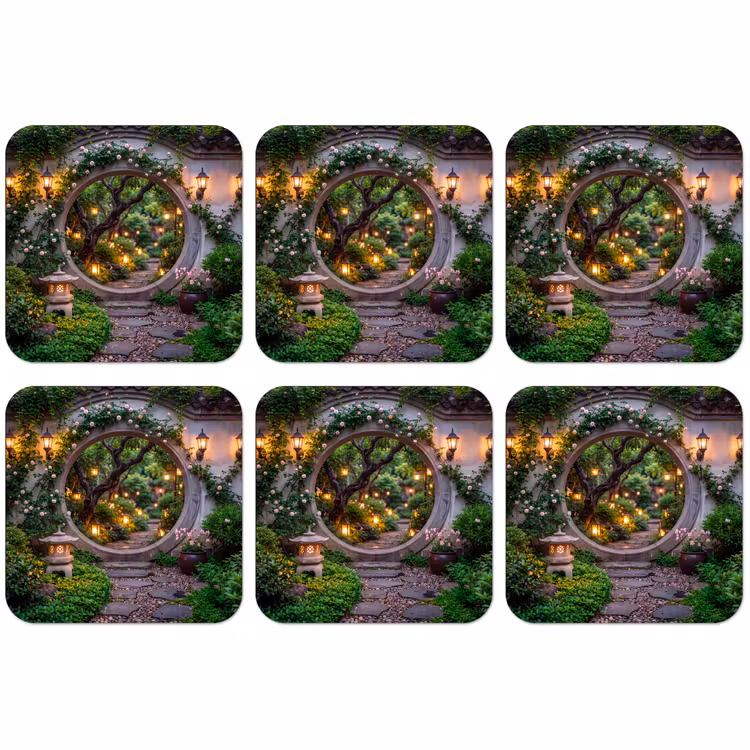 Untersetzer - Tor – Garten – Beleuchtung — 1