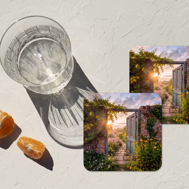 Untersetzer - Tür – Garten – Natur — 2