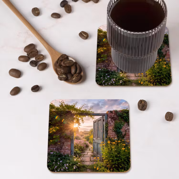 Untersetzer - Tür – Garten – Natur — 4
