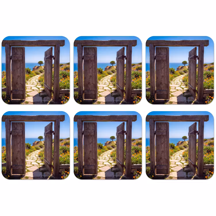 Untersetzer​ - Tor – Weg – Meer — 1