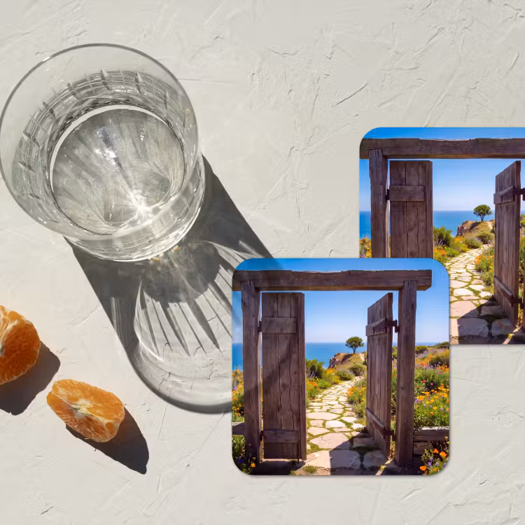 Untersetzer​ - Tor – Weg – Meer — 2