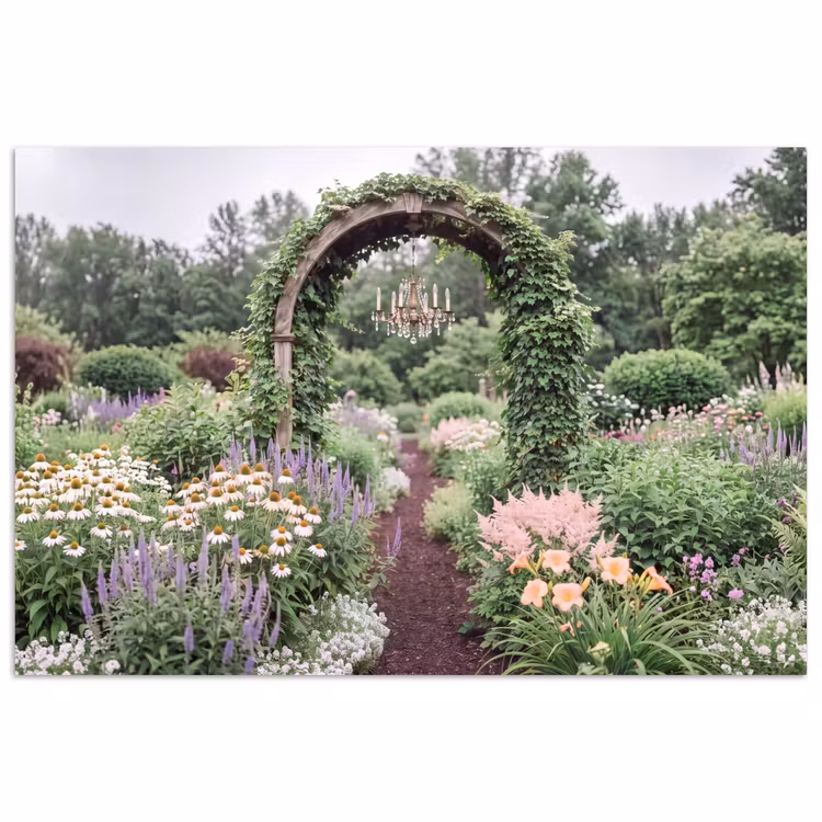 Poster - Bogen – Garten – Natur — 1