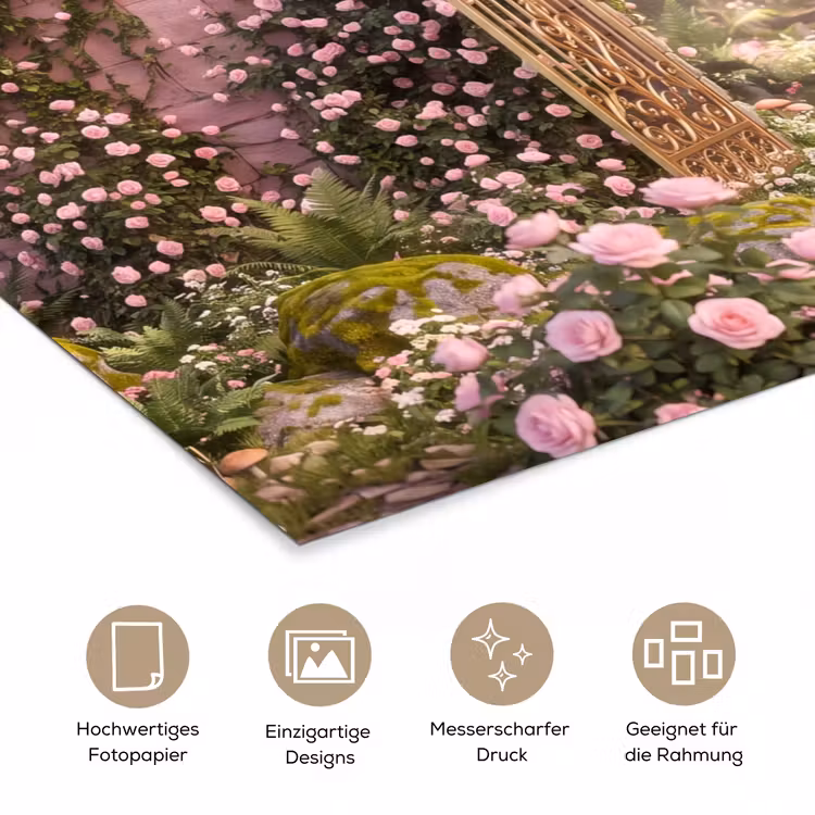 Poster - Tor – Blumen – Märchen — 5