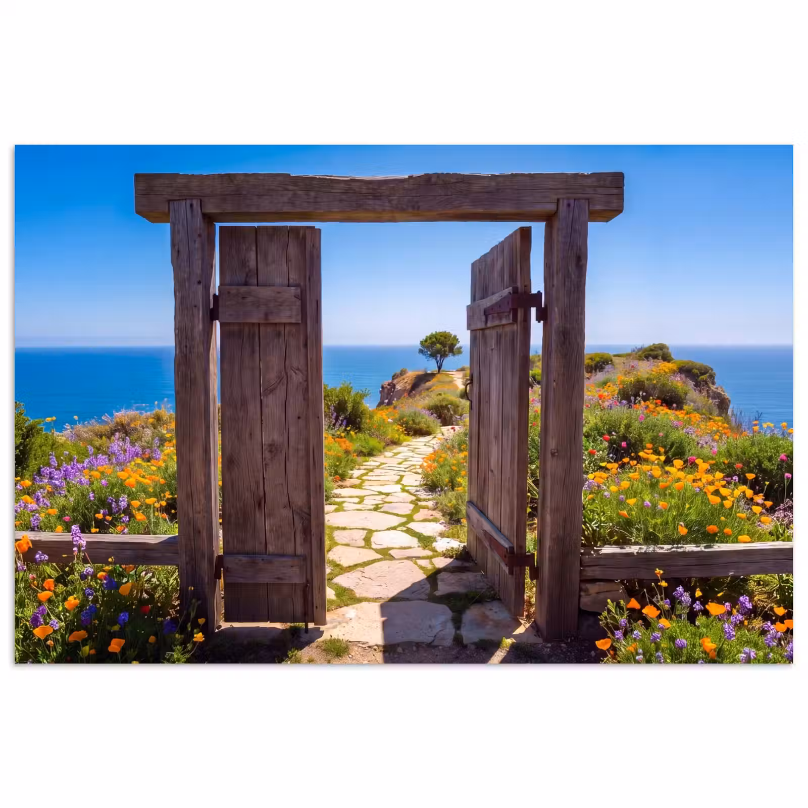 Poster - Tor – Weg – Meer — 1