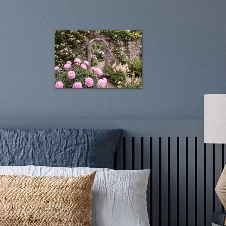Poster - Spiegel – Garten – Blumen — 3