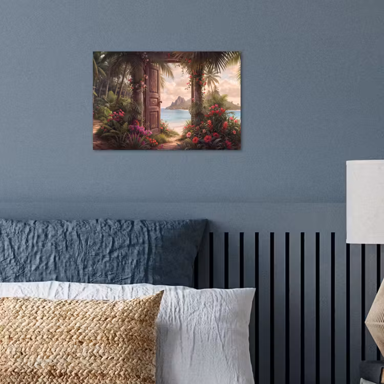 Poster - Tür – Strand – Natur — 3