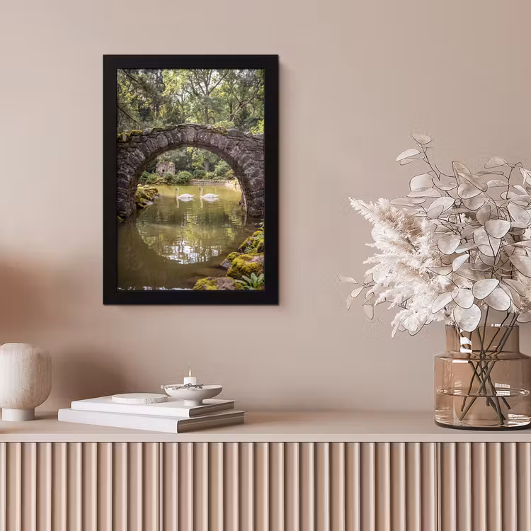 Bilder mit Rahmen - Vogel – Wasser – Natur — 4