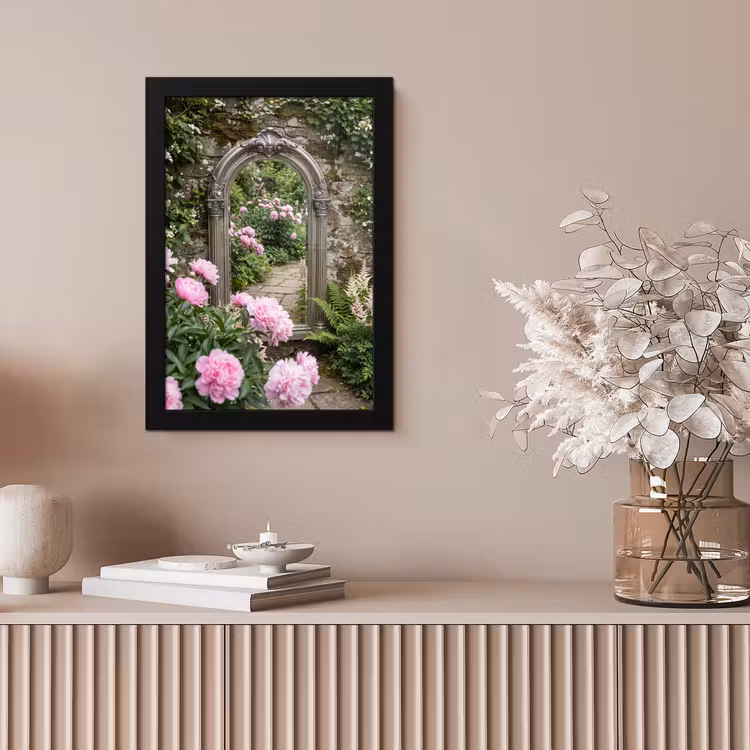 Bilder mit Rahmen - Spiegel – Garten – Blumen — 4