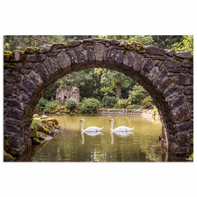 Poster - Vogel – Wasser – Natur — 1