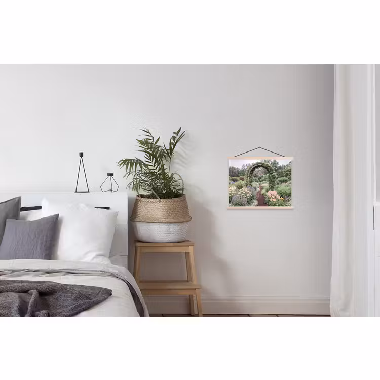Stoffbild - Bogen – Garten – Natur — 3