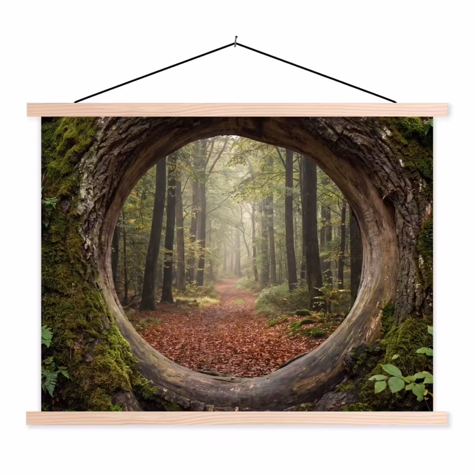 Stoffbild - Baum – Wald – Natur — 1