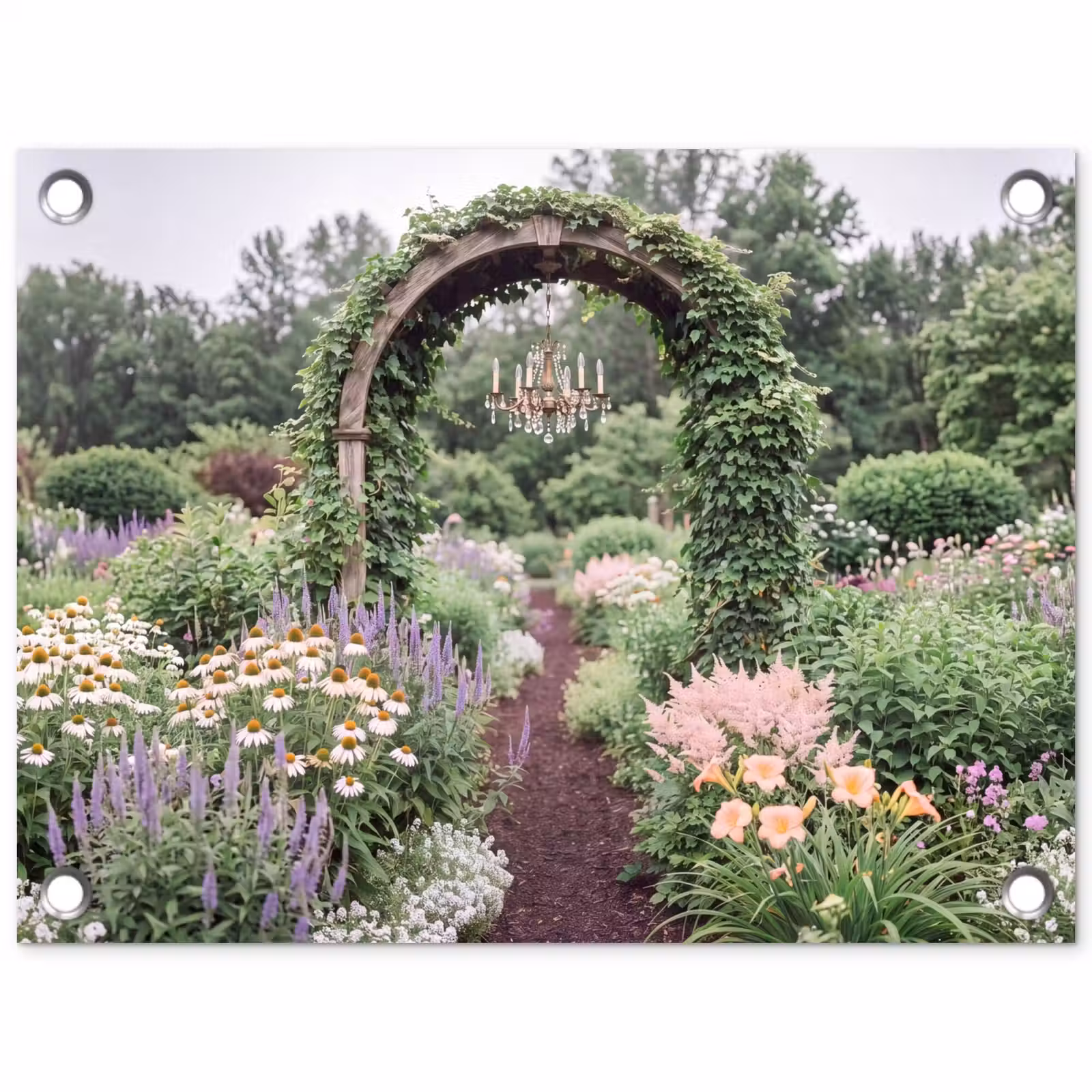 Gartenposter - Bogen – Garten – Natur — 1