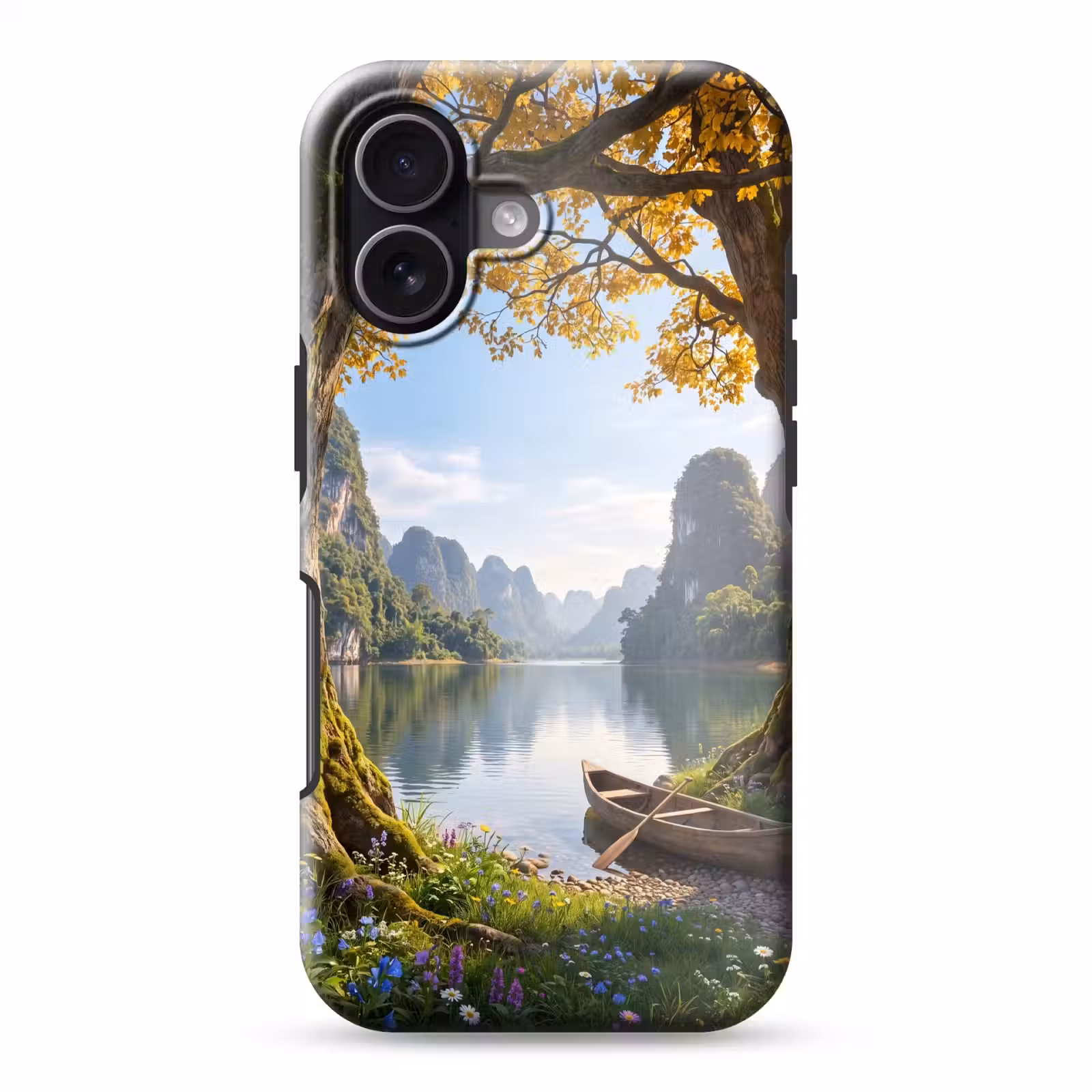 Handyhülle Toughcase - Natur – See – Berge — 1