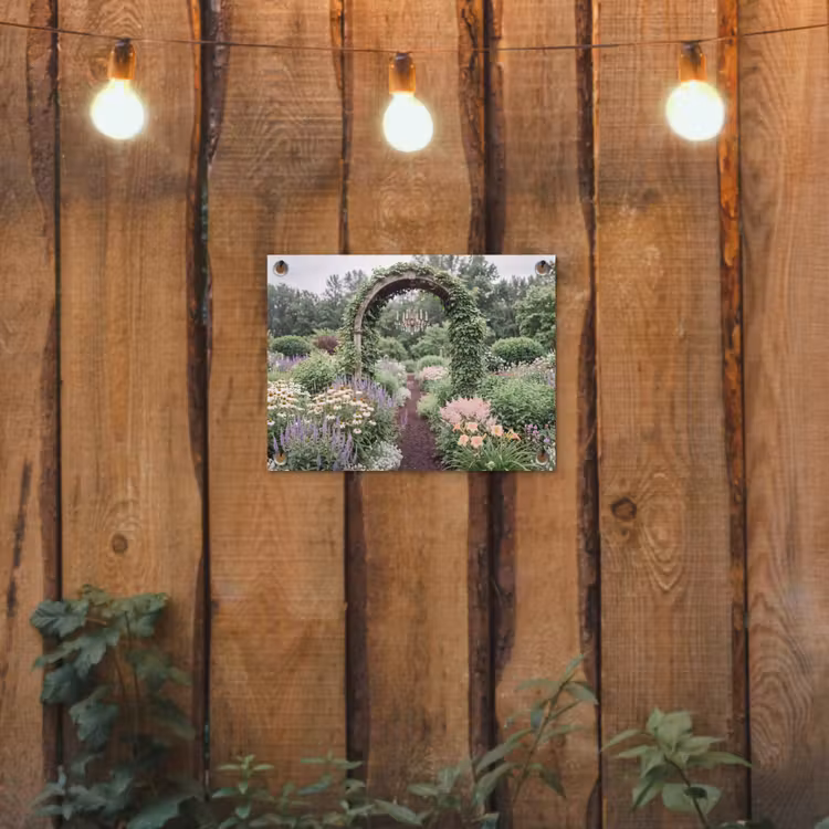 Gartenposter - Bogen – Garten – Natur — 2