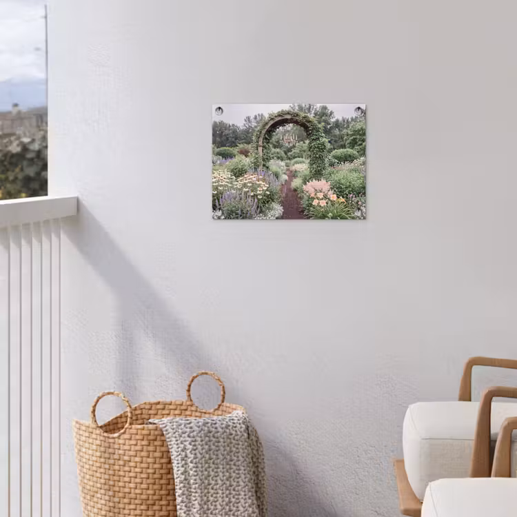Gartenposter - Bogen – Garten – Natur — 5