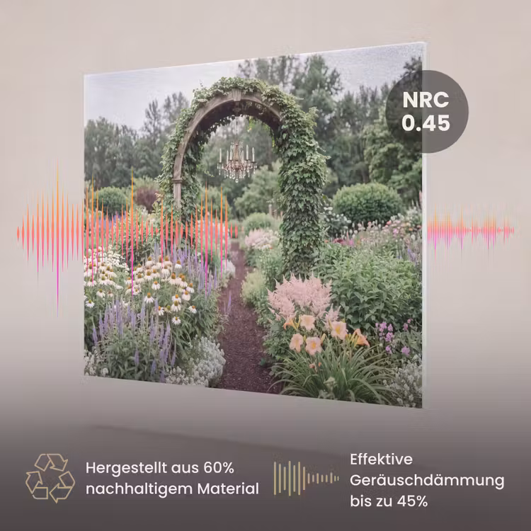 Akustikbild - Bogen – Garten – Natur — 3