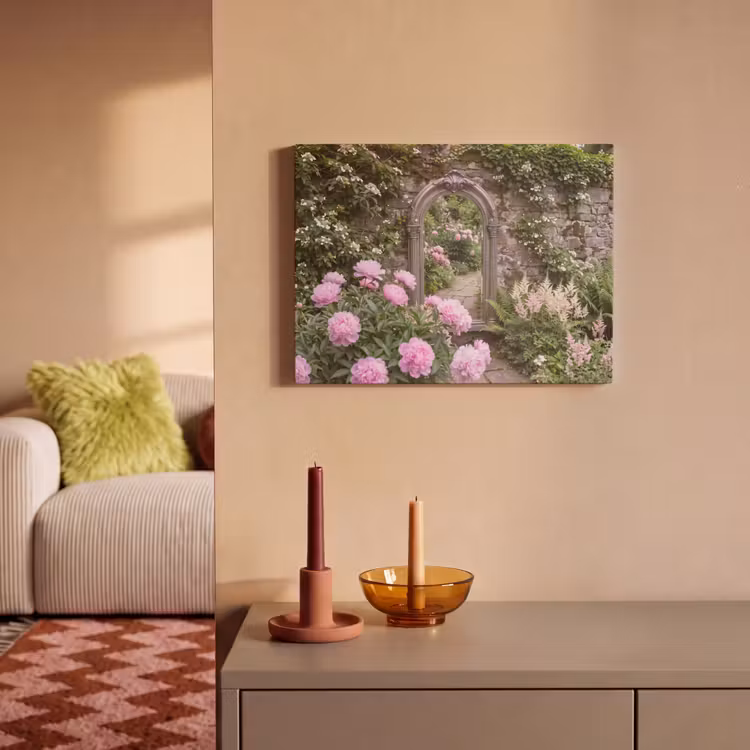 Akustikbild - Spiegel – Garten – Blumen — 2
