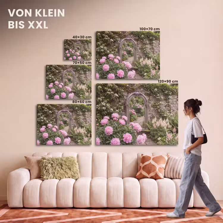 Akustikbild - Spiegel – Garten – Blumen — 7