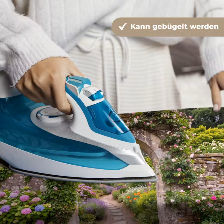 Wandteppich - Garten – Blumen – Weg — 10