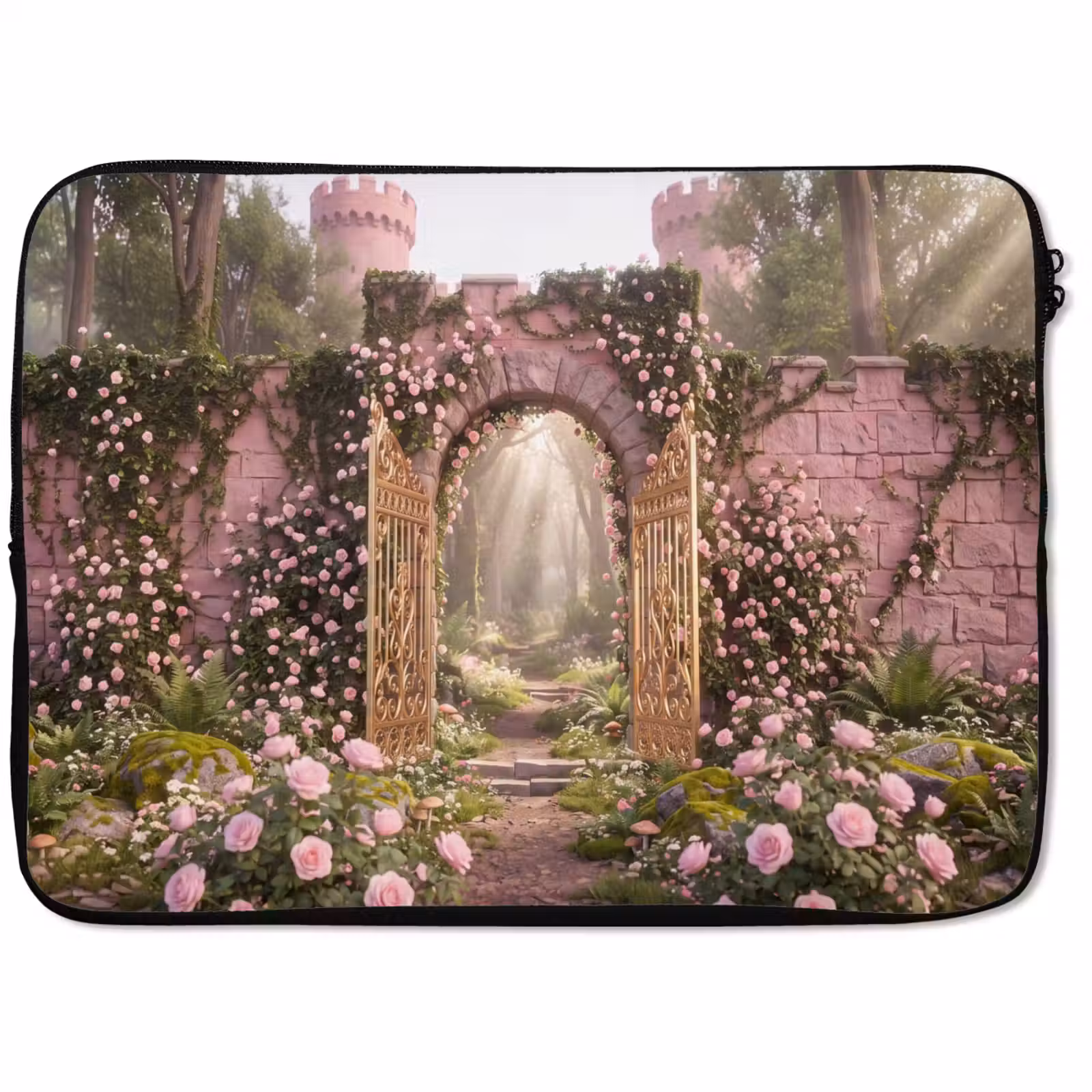 Laptop hülle - Tor – Blumen – Märchen — 1