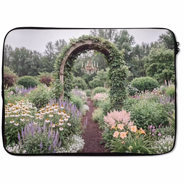 Laptop hülle - Bogen – Garten – Natur — 1