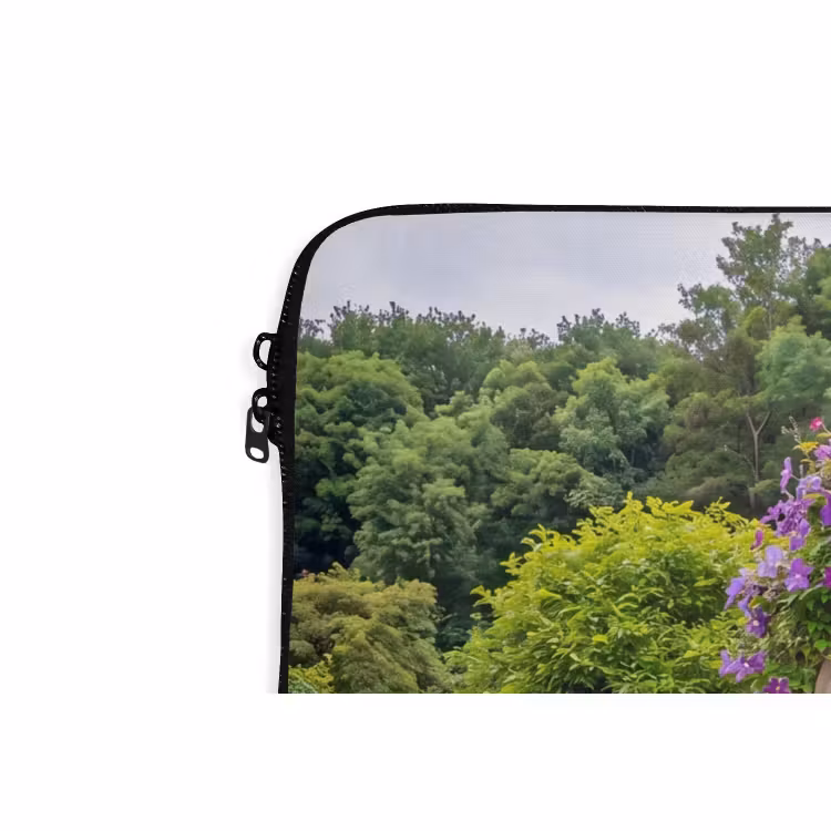 Laptop hülle - Garten – Bogen – Blumen — 5