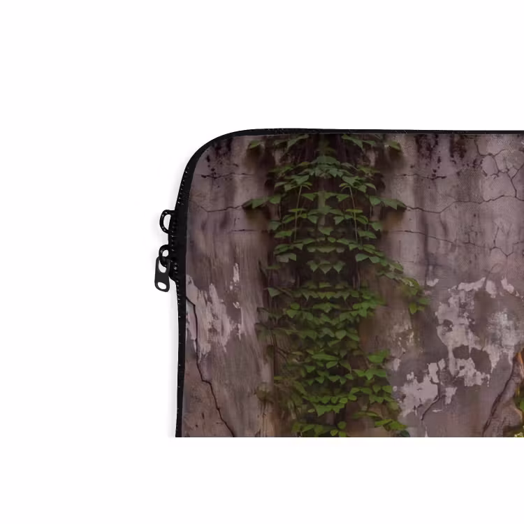 Laptop hülle - Mauer – Natur – Blumen — 5