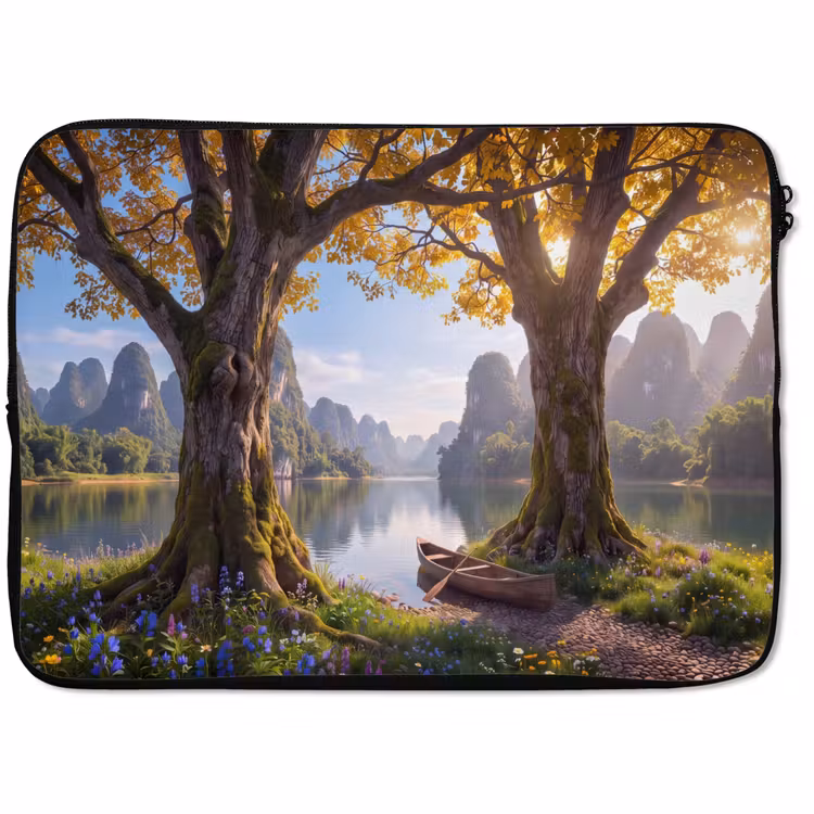 Laptop hülle - Natur – See – Berge — 1