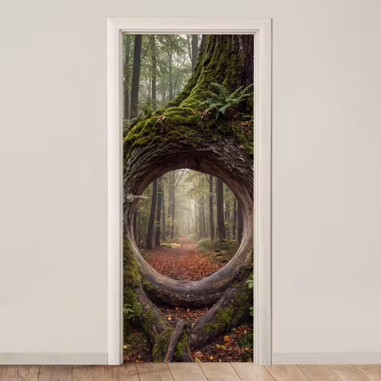 Türtapete - Baum – Wald – Natur — 1