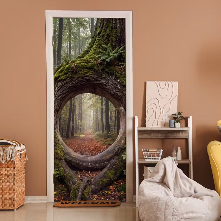 Türtapete - Baum – Wald – Natur — 2