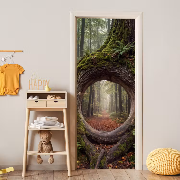 Türtapete - Baum – Wald – Natur — 5