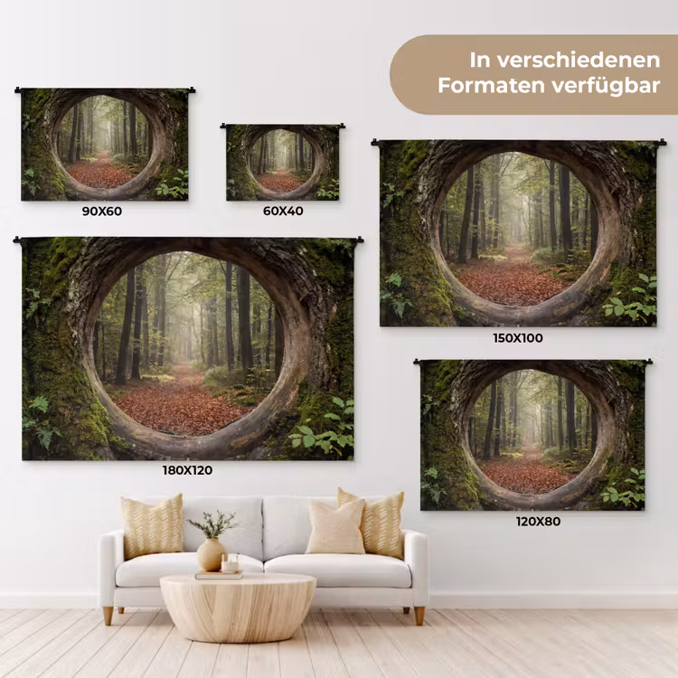 Wandteppich - Baum – Wald – Natur — 8