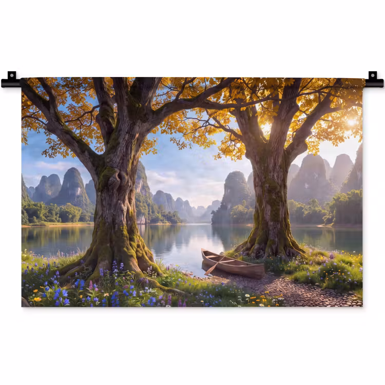 Wandteppich - Natur – See – Berge — 1