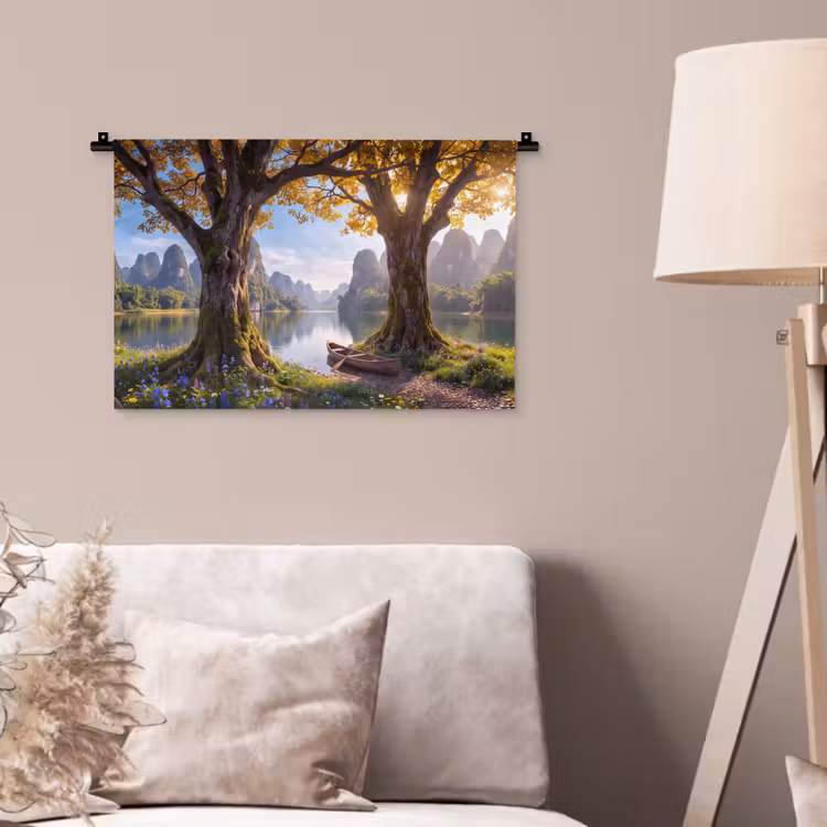 Wandteppich - Natur – See – Berge — 2