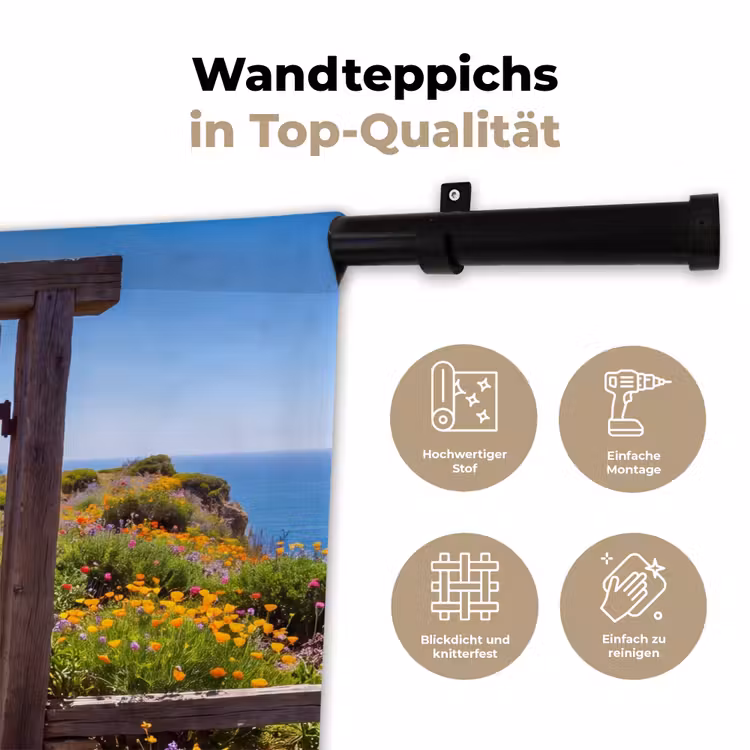 Wandteppich - Tor – Weg – Meer — 7