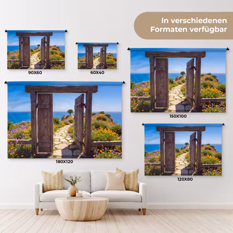 Wandteppich - Tor – Weg – Meer — 8