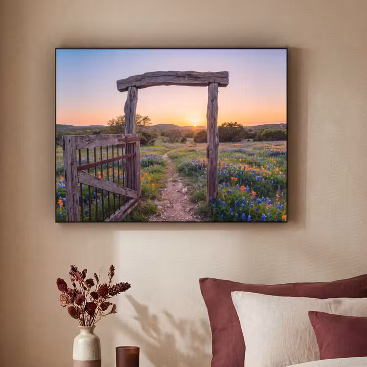 Art Frame - Tor – Blumen – Natur — 2