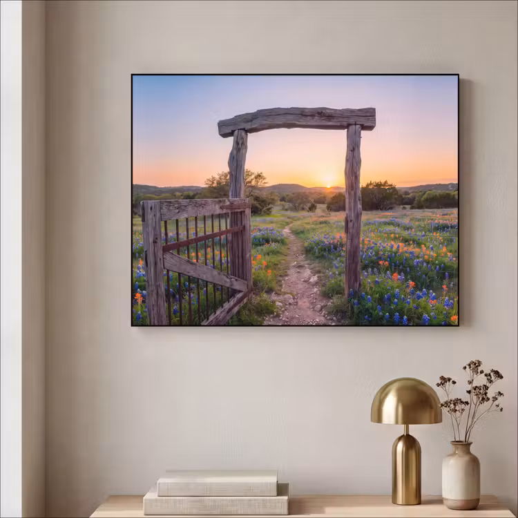 Art Frame - Tor – Blumen – Natur — 4