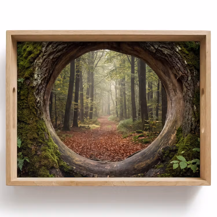 Tablett - Baum – Wald – Natur — 1