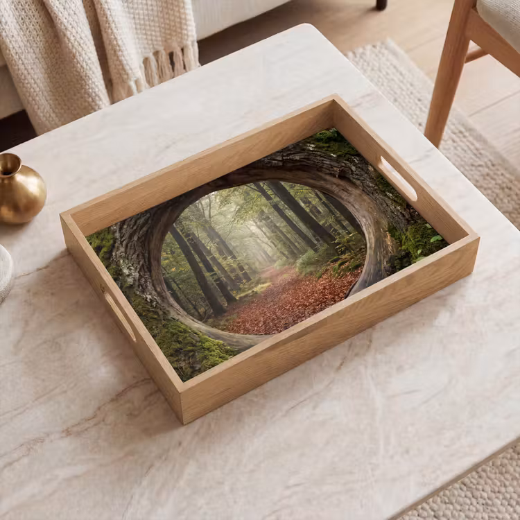 Tablett - Baum – Wald – Natur — 2