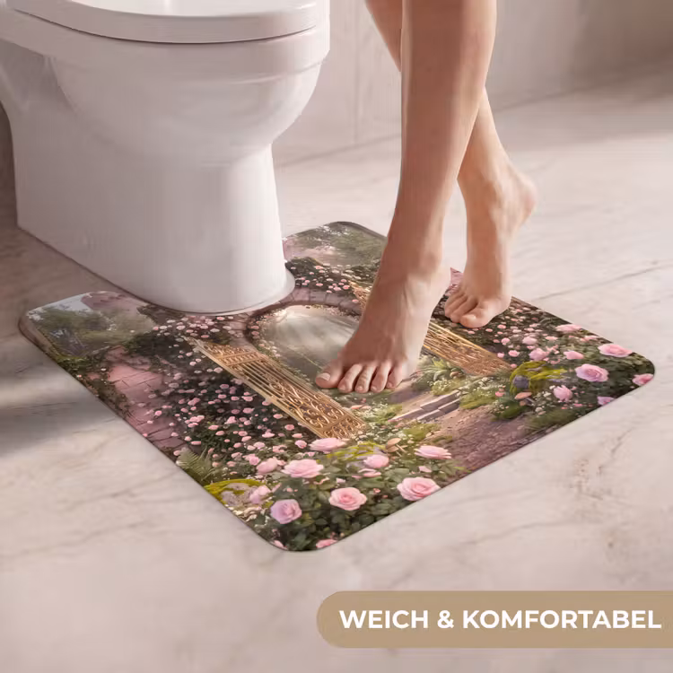 WC Vorleger - Tor – Blumen – Märchen — 5