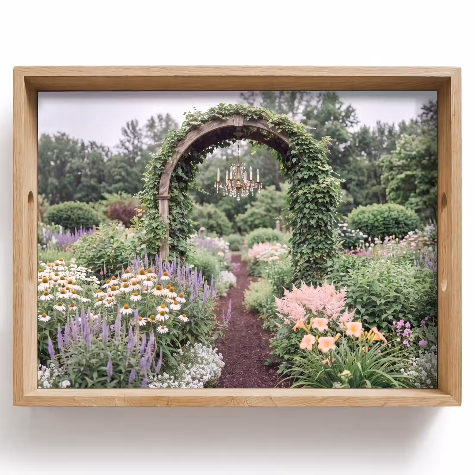 Tablett - Bogen – Garten – Natur — 1