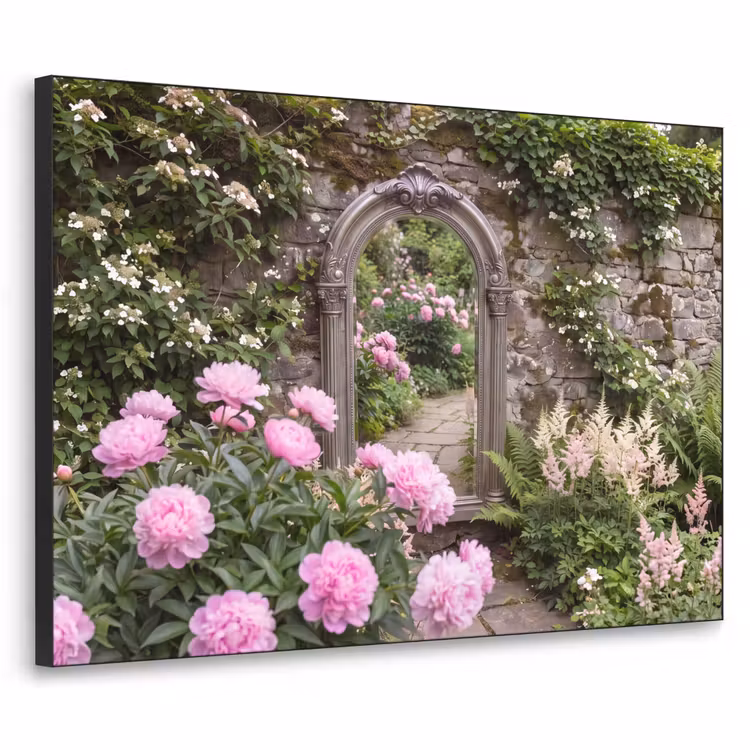 Art Frame - Spiegel – Garten – Blumen — 1