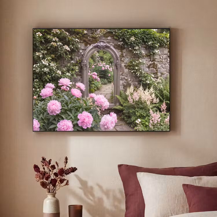 Art Frame - Spiegel – Garten – Blumen — 2