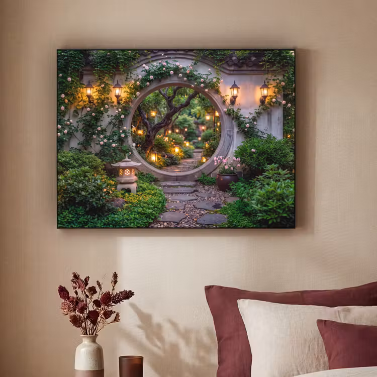 Art Frame - Tor – Garten – Beleuchtung — 2