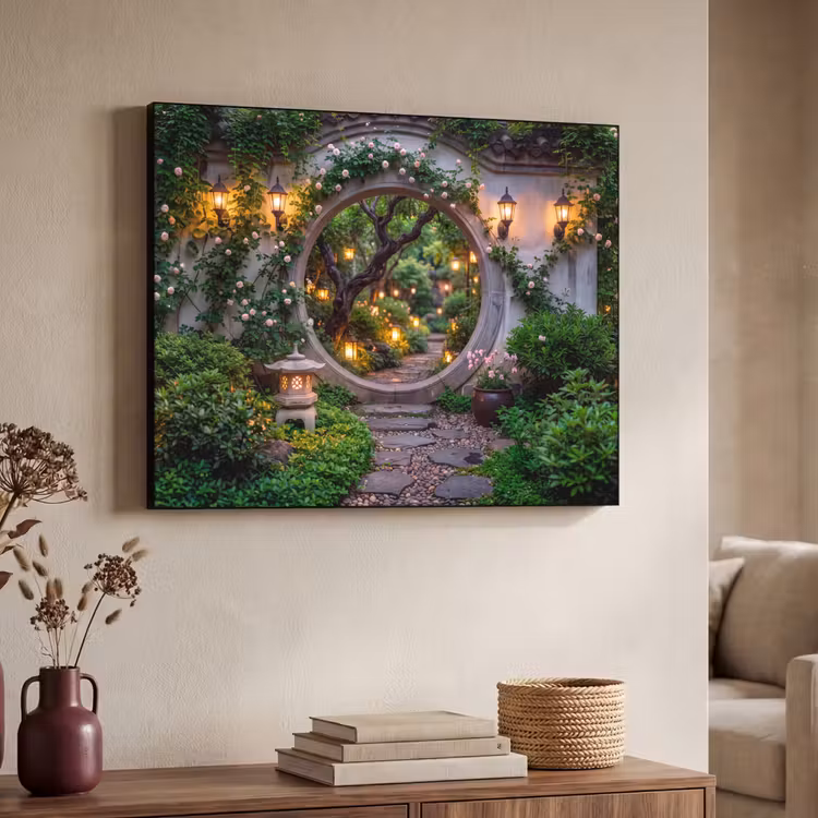 Art Frame - Tor – Garten – Beleuchtung — 3