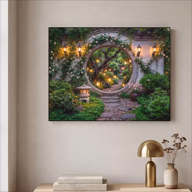 Art Frame - Tor – Garten – Beleuchtung — 4
