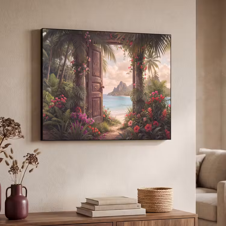 Art Frame - Tür – Strand – Natur — 3