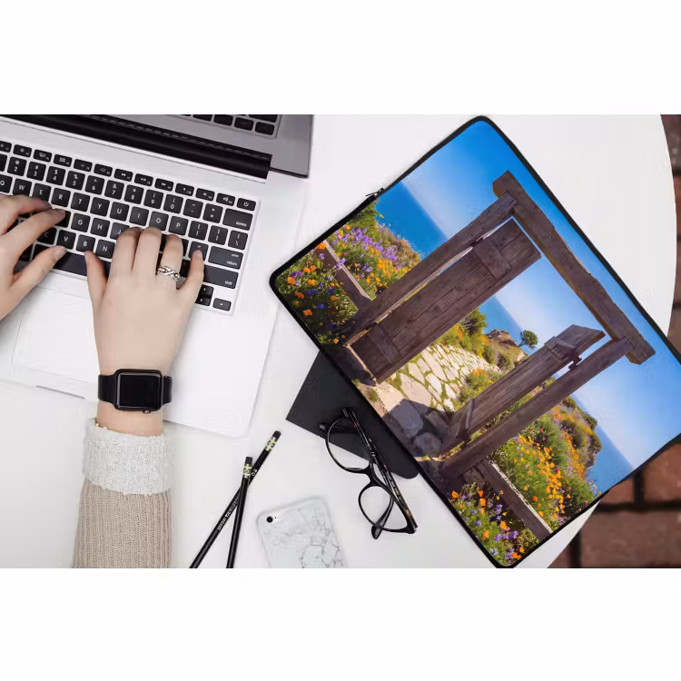 Laptop hülle - Tor – Weg – Meer — 3