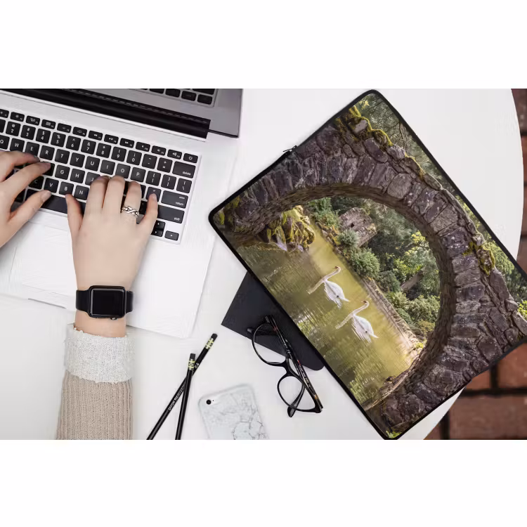 Laptop hülle - Vogel – Wasser – Natur — 3